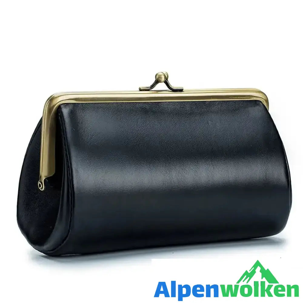 Alpenwolken - Elegantes Party Portemonnaie für Damen schwarz