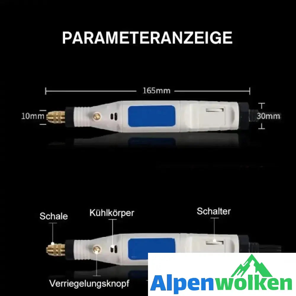 Alpenwolken - Elektrisch verstellbarer Schleifstift