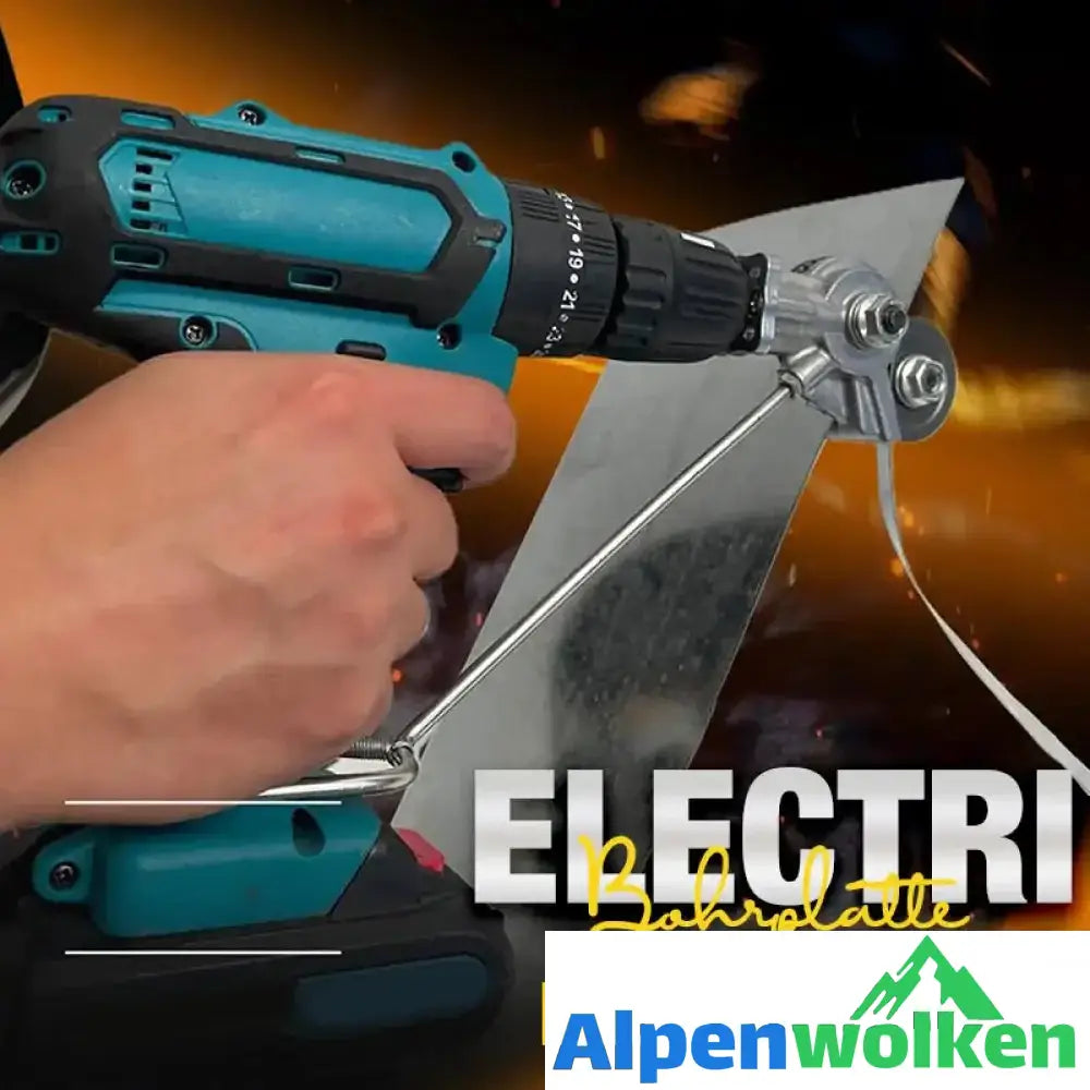 Alpenwolken - Elektrische Bohrmaschine Schere Anbauschneider Nibbler