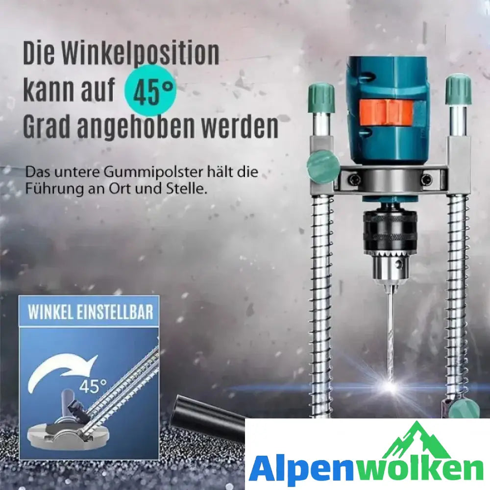 Alpenwolken - Elektrische Bohrständer mit einstellbarer Winkelposition