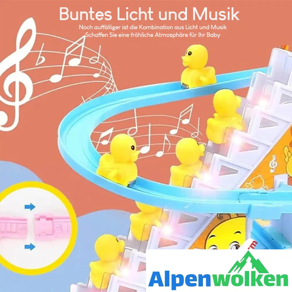 Alpenwolken - Elektrische Enten Slide Track mit Licht und Musik(🔥Rabatt in Bearbeitung)