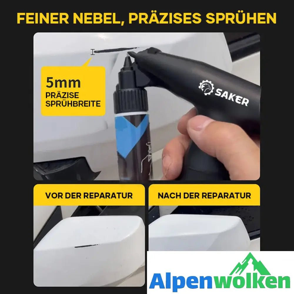 Alpenwolken - Elektrische Farbspritzpistole