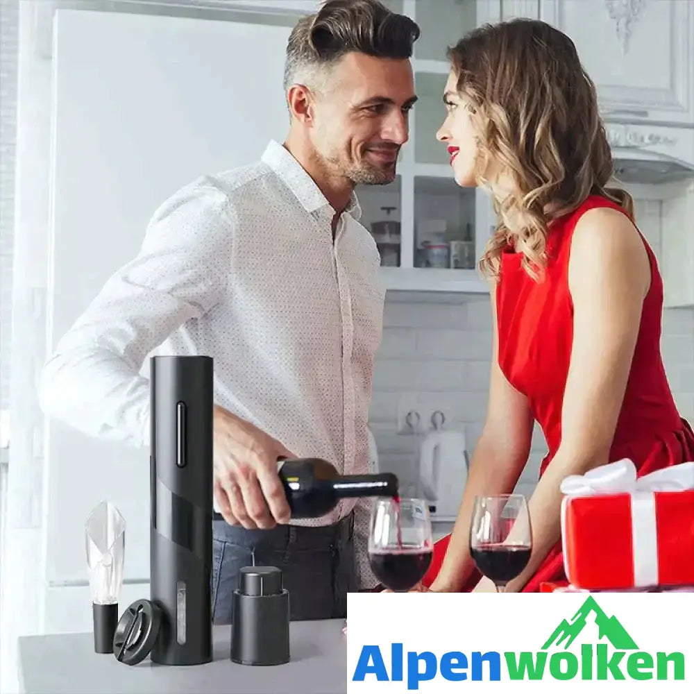 Alpenwolken - Elektrischer Korkenzieher für Rotwein