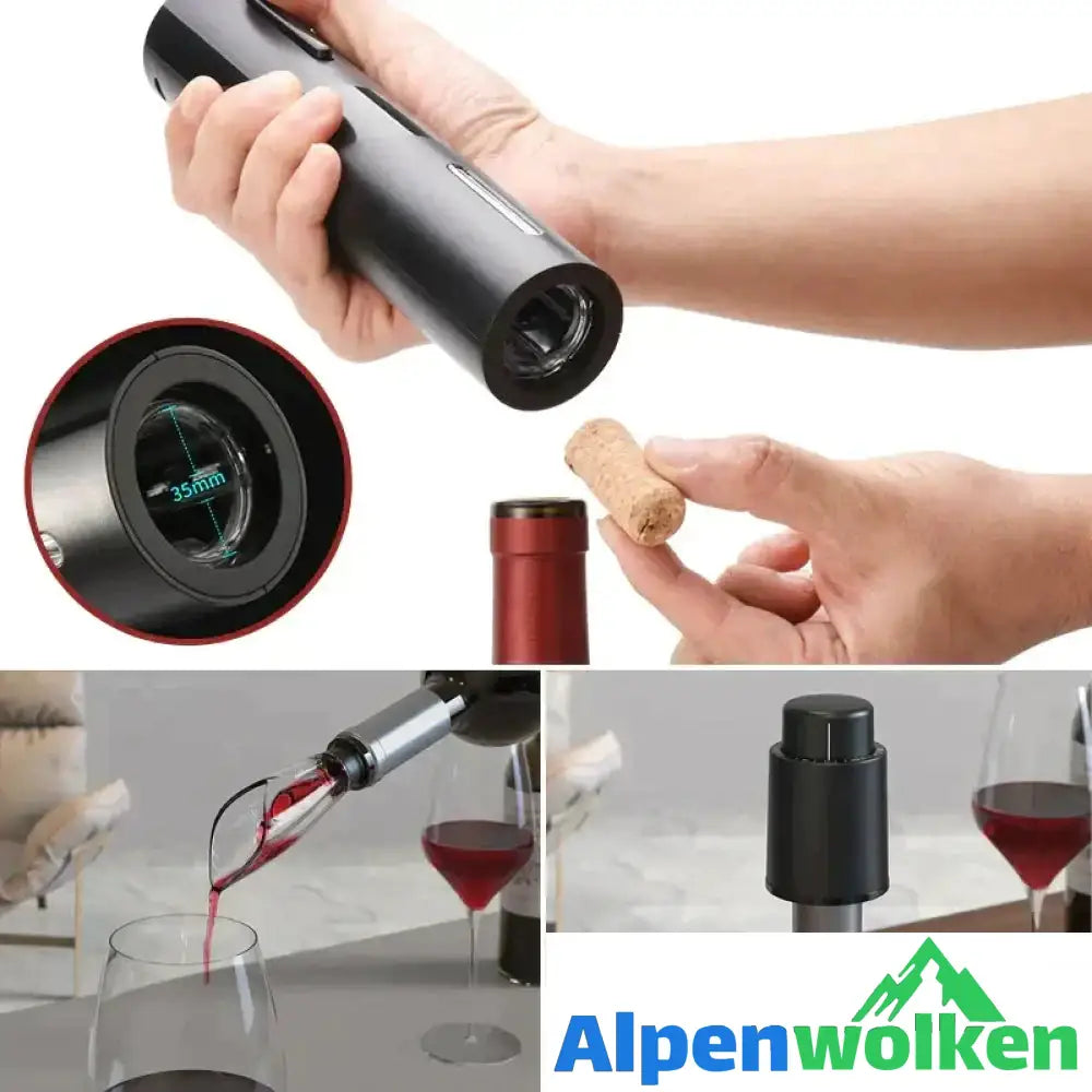 Alpenwolken - Elektrischer Korkenzieher für Rotwein