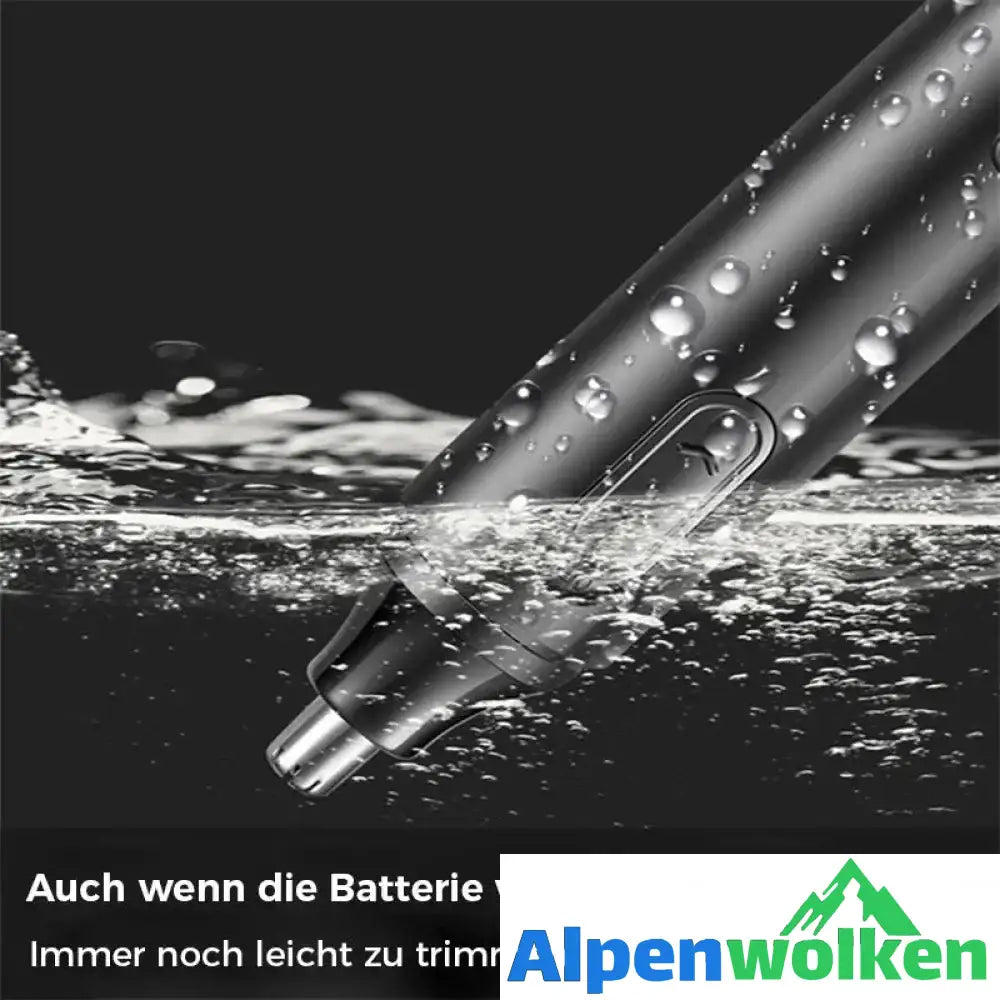 Alpenwolken - Elektrischer Waschbarer Nasenhaarschneider