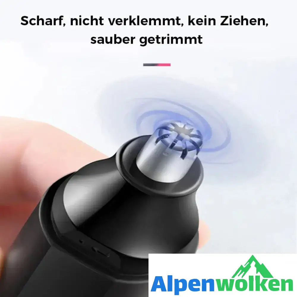 Alpenwolken - Elektrischer Waschbarer Nasenhaarschneider