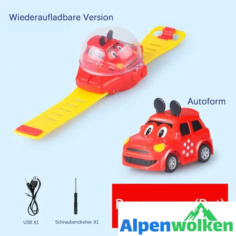 Alpenwolken - Elektrisches Spielzeugauto mit Fernbedienung per Uhr