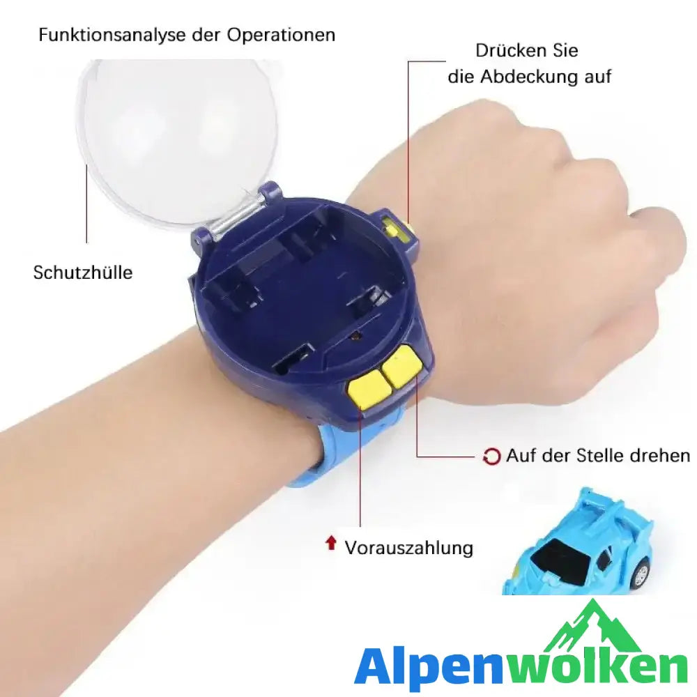 Alpenwolken - Elektrisches Spielzeugauto mit Fernbedienung per Uhr