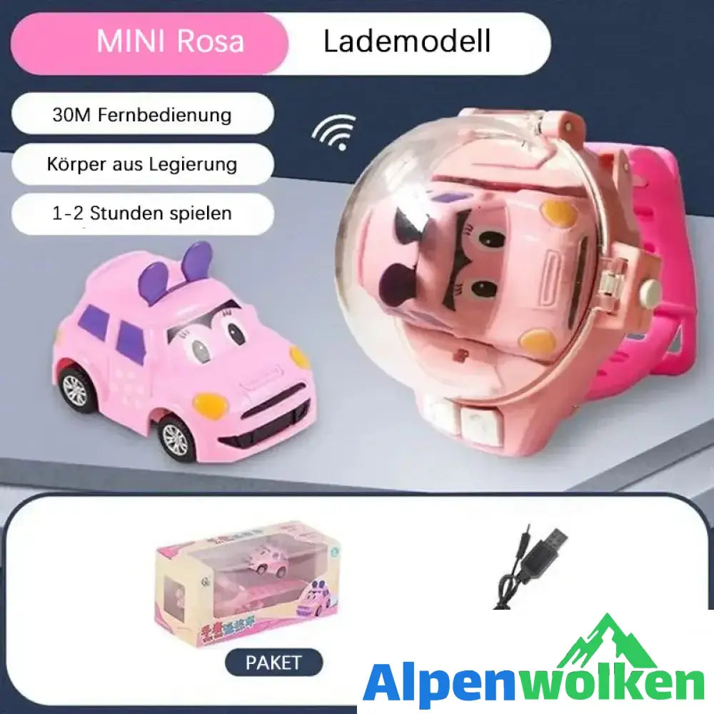 Alpenwolken - Elektrisches Spielzeugauto mit Fernbedienung per Uhr