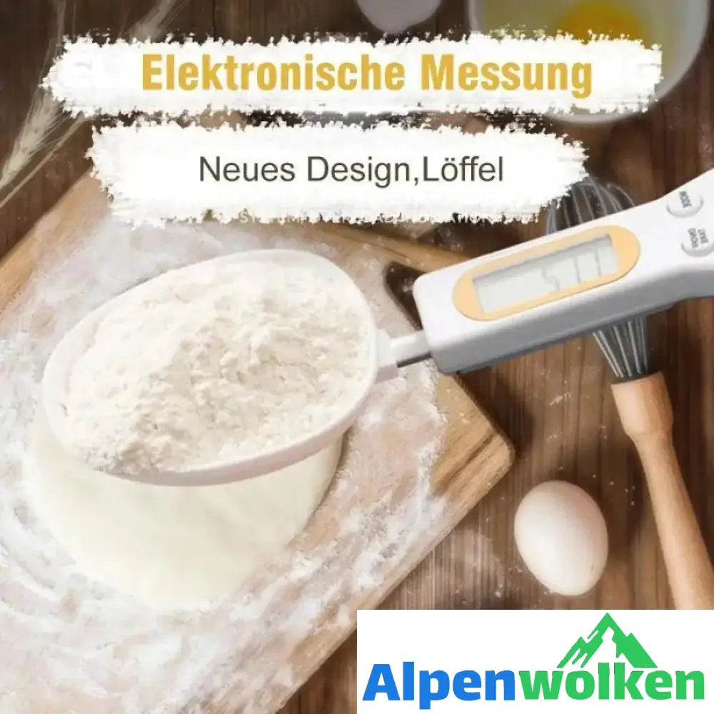 Alpenwolken - Elektronischer Messlöffel