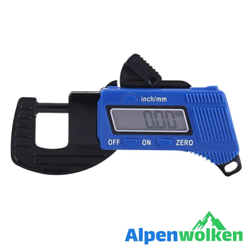 Alpenwolken - Elektronisches digitales Dickenmessgerät blau