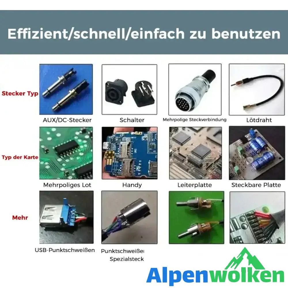 Alpenwolken - Elektronisches Lötkit