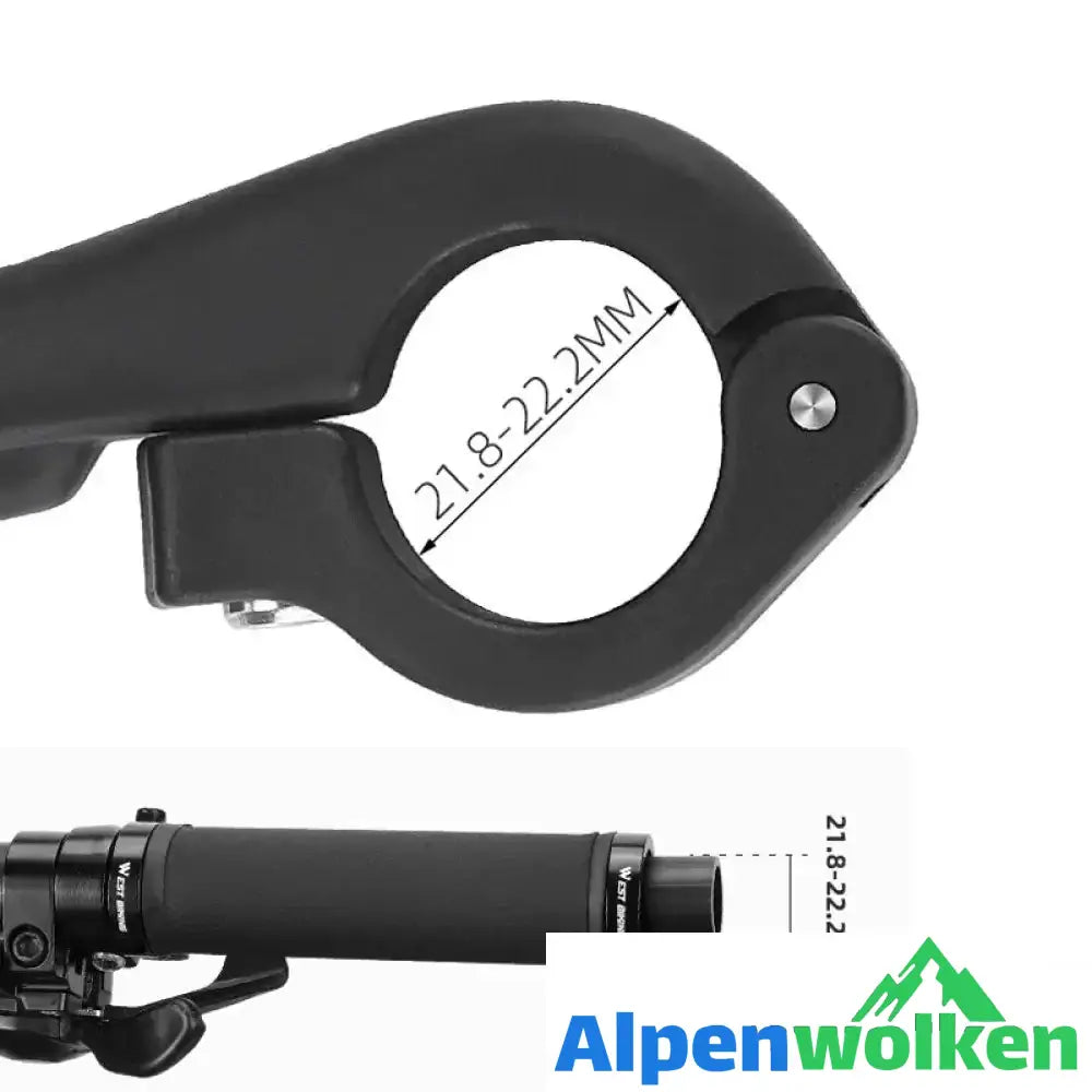 Alpenwolken - Ergonomisch gestaltete Fahrradgriffe（1 Paar）