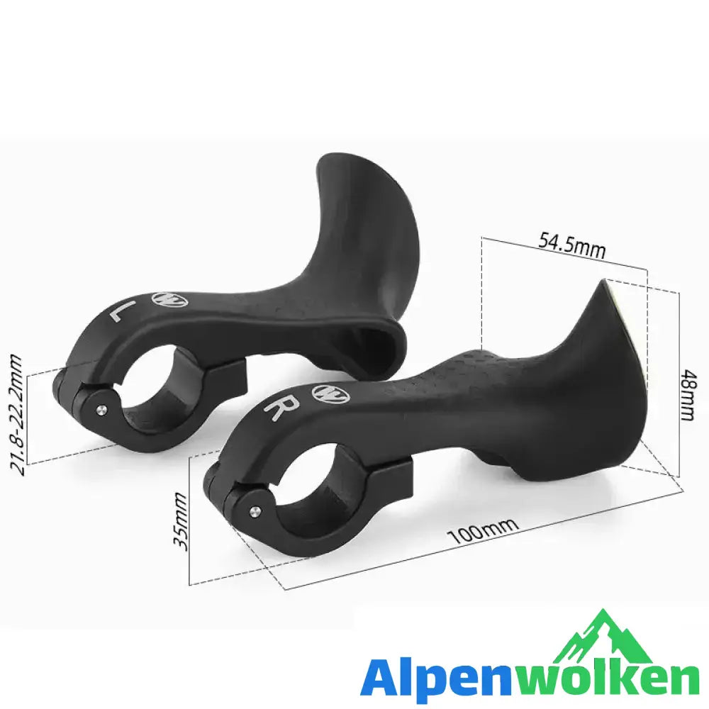 Alpenwolken - Ergonomisch gestaltete Fahrradgriffe（1 Paar）