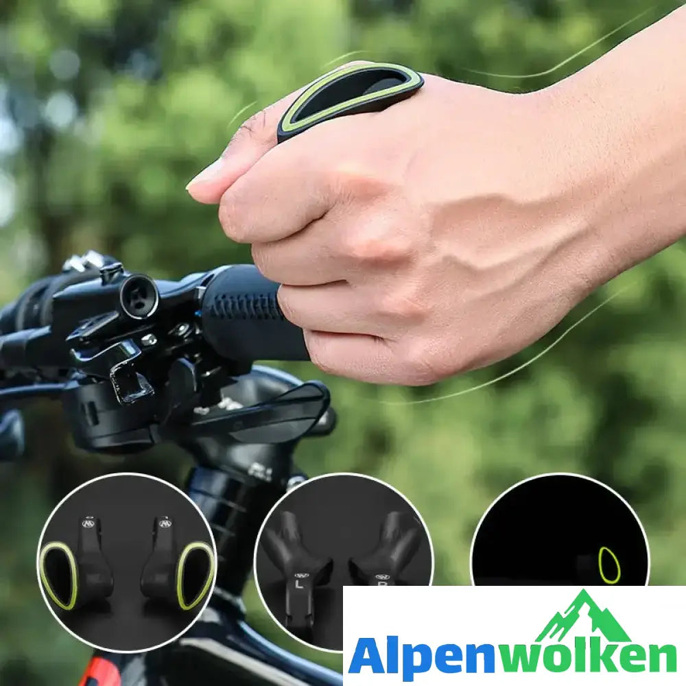 Alpenwolken - Ergonomisch gestaltete Fahrradgriffe（1 Paar）