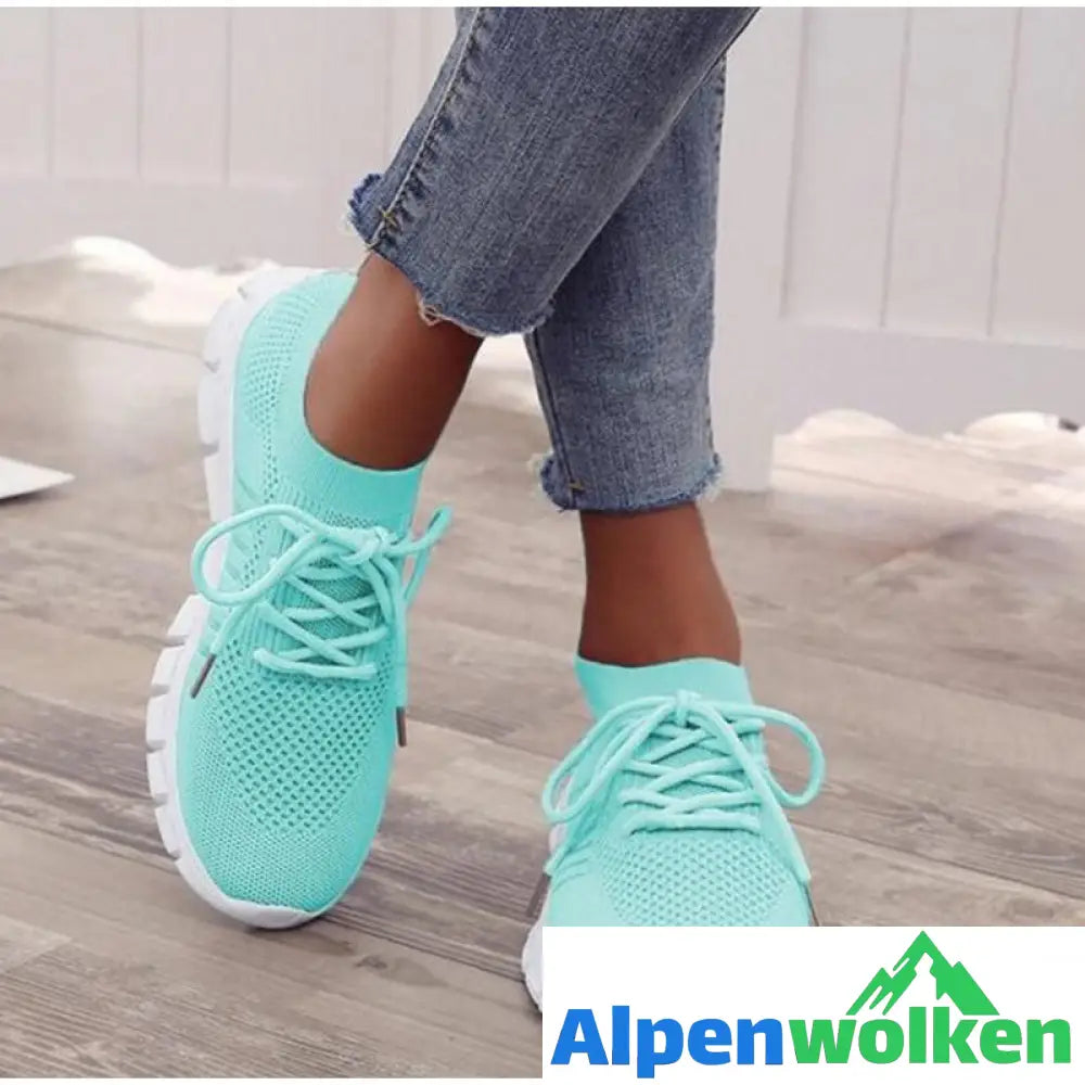 Alpenwolken - Ergonomische Atmungsaktive Schuhe Blau