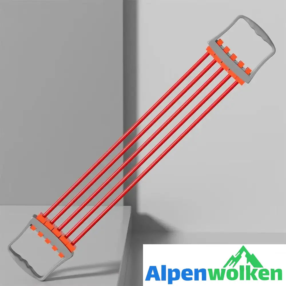 Alpenwolken - Expander für die Brust rot