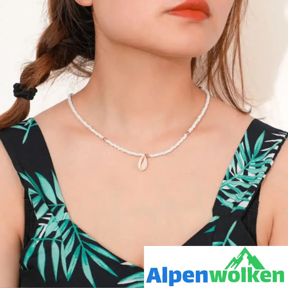 Alpenwolken - Exquisite Muschelkette