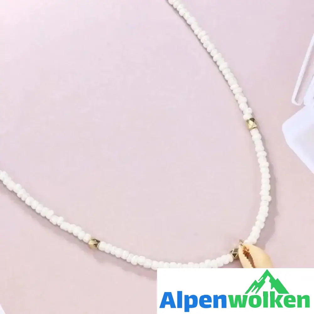 Alpenwolken - Exquisite Muschelkette