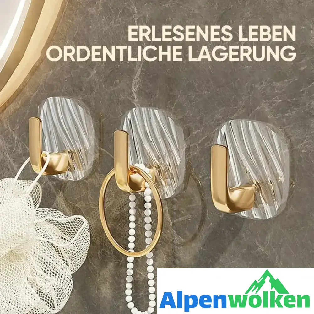 Alpenwolken - Exquisiter stanzfreier Haken