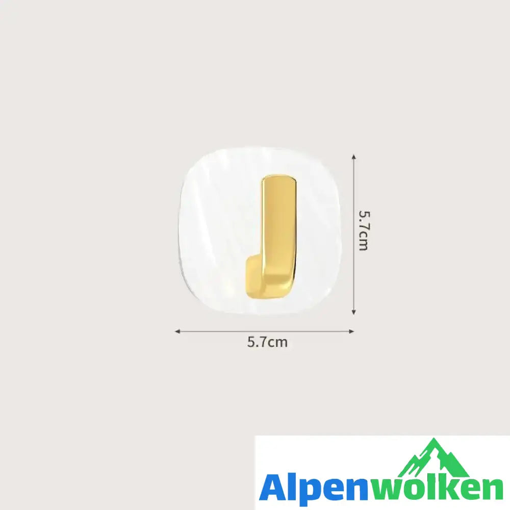 Alpenwolken - Exquisiter stanzfreier Haken