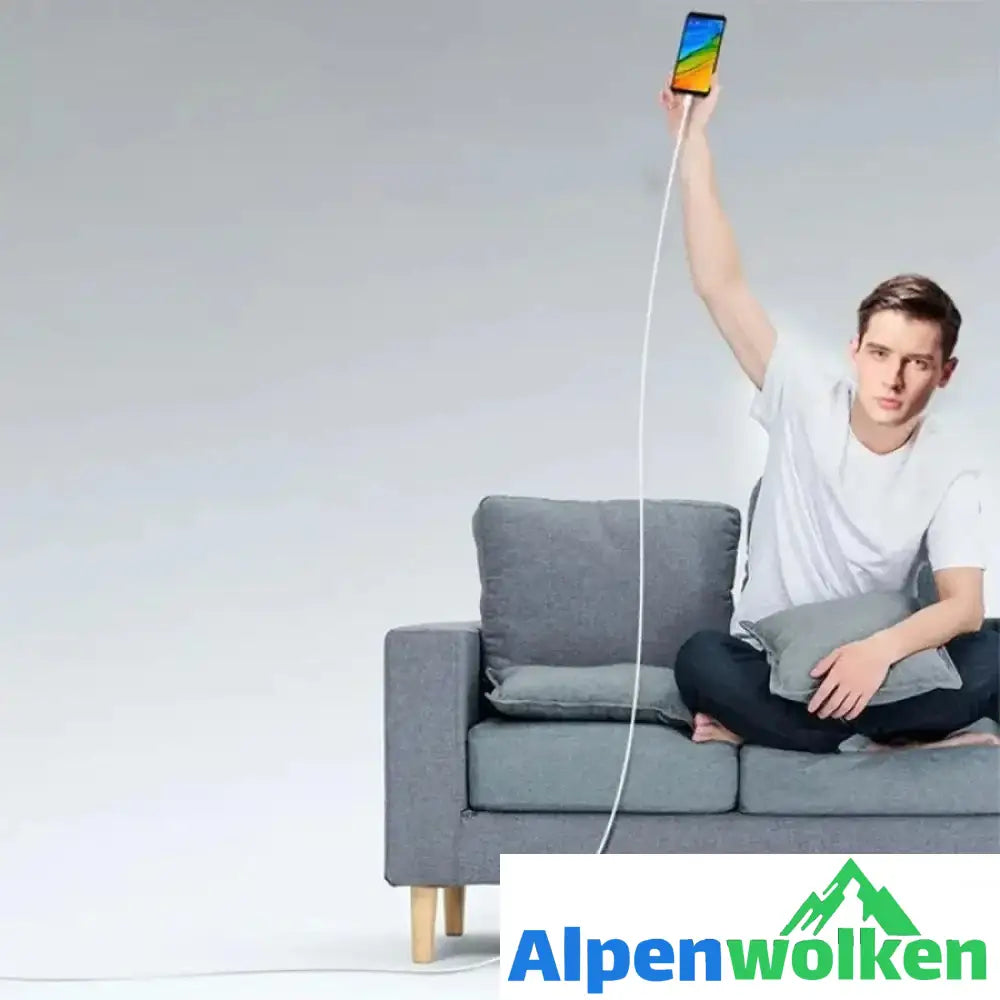 Alpenwolken - Extra langes Datenkabel