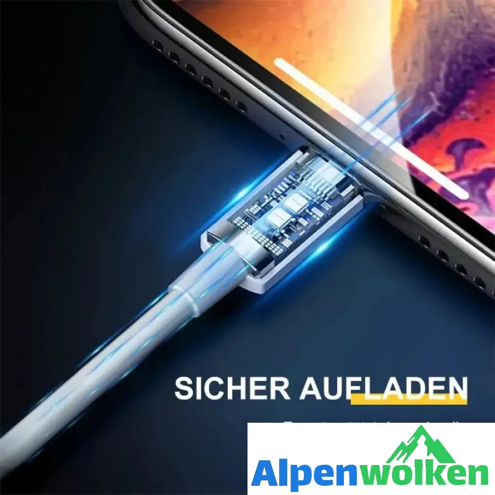 Alpenwolken - Extra langes Datenkabel