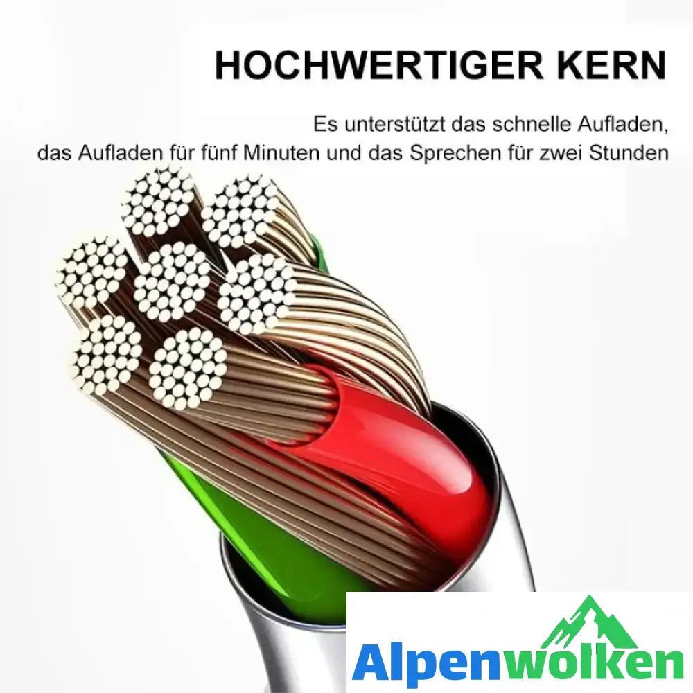 Alpenwolken - Extra langes Datenkabel