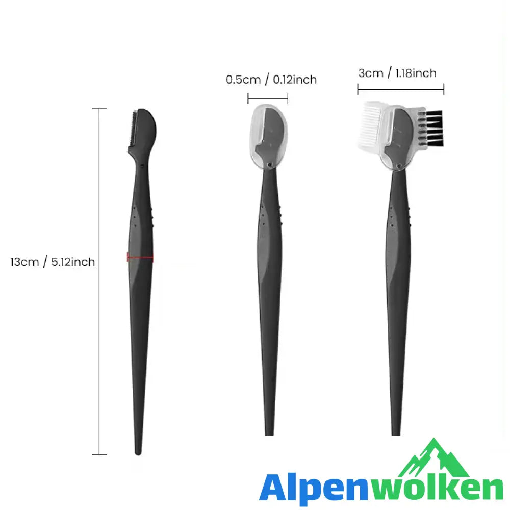 Alpenwolken - Eyebrow Trimmer with Brush