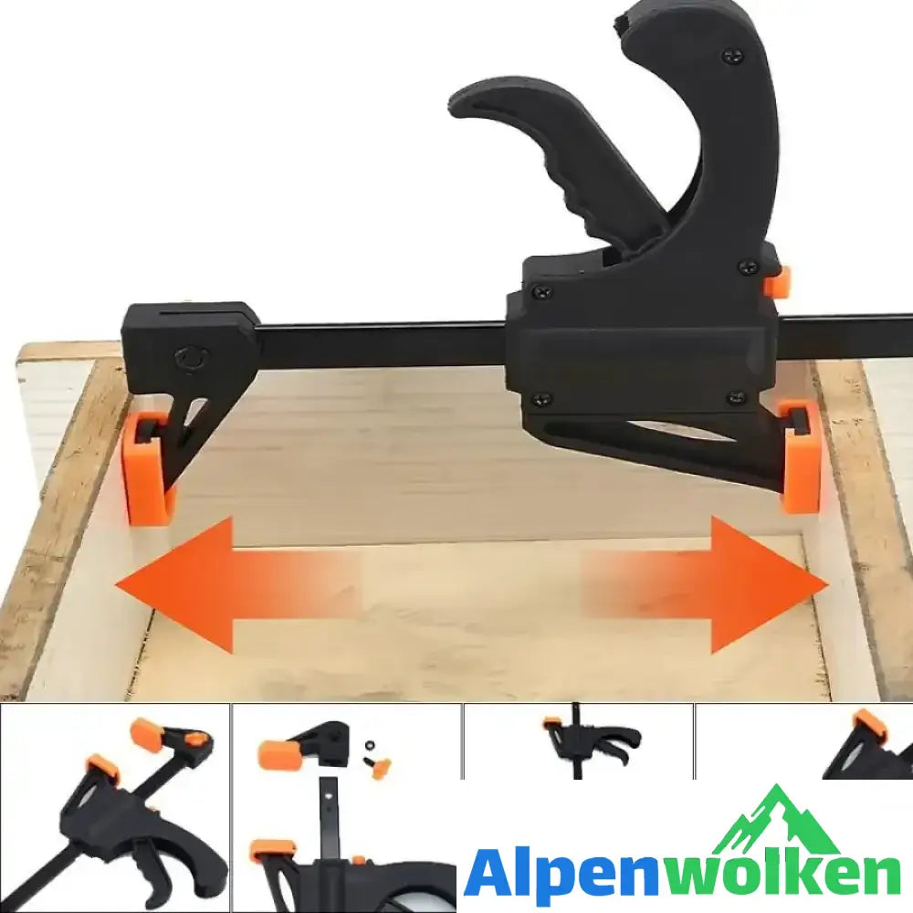 Alpenwolken - F Holzrohrschellen Griff für Möbel