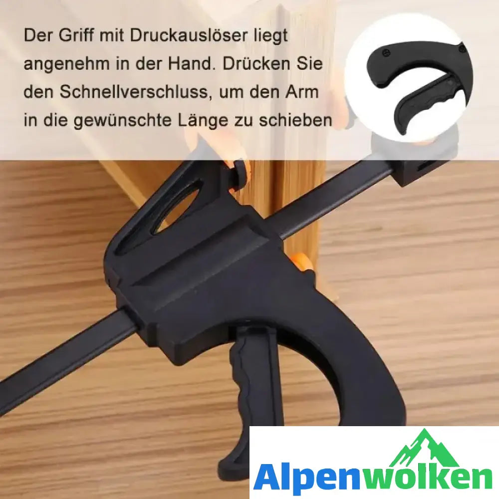 Alpenwolken - F Holzrohrschellen Griff für Möbel