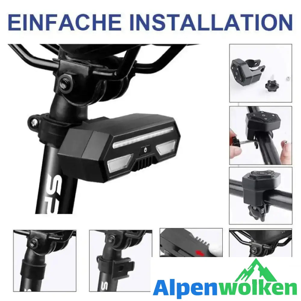 Alpenwolken - Fahrrad Blinker