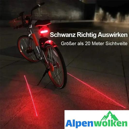 Alpenwolken - Fahrrad Blinker