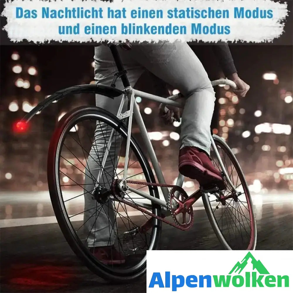 Alpenwolken - Fahrrad einziehbarer Kotflügel