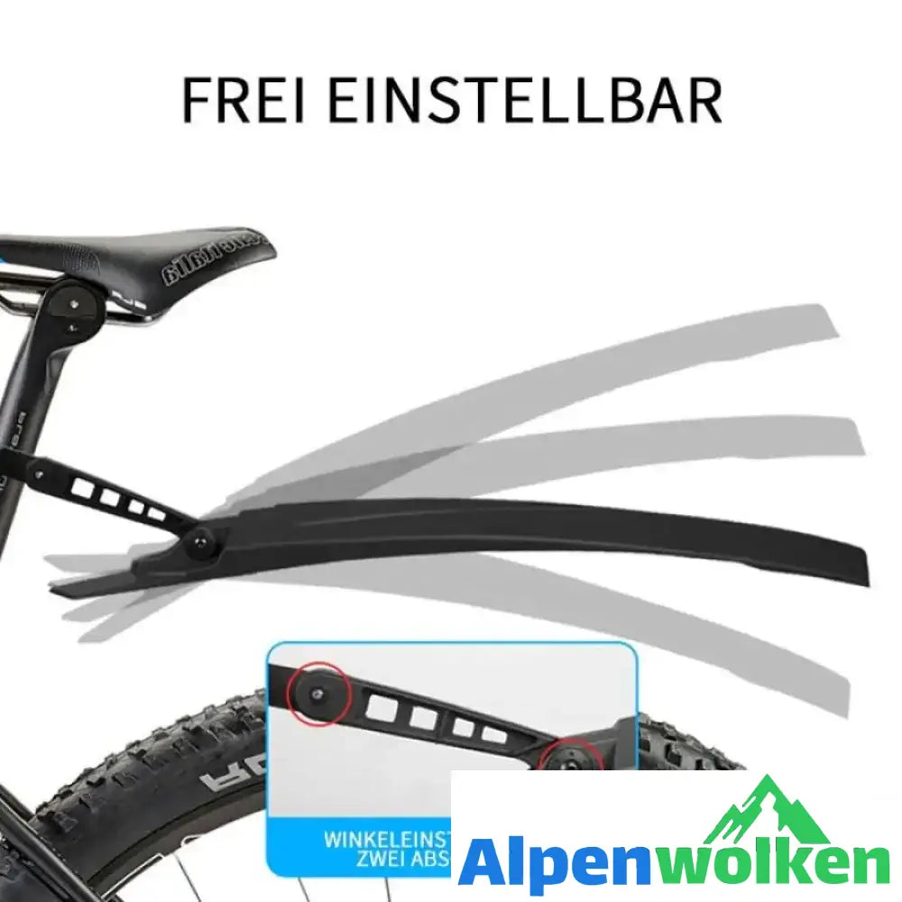 Alpenwolken - Fahrrad Kotflügel