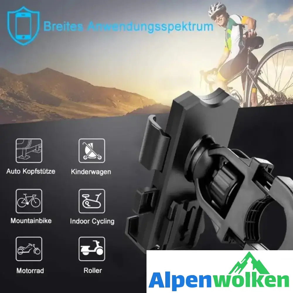 Alpenwolken - Fahrrad Telefonhalter