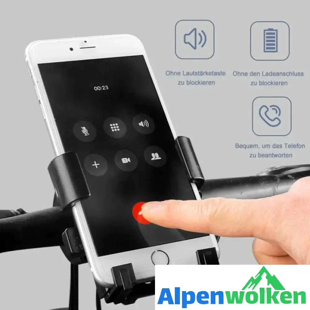 Alpenwolken - Fahrrad Telefonhalter