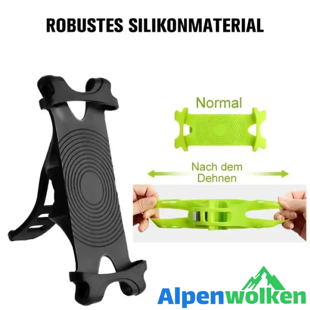 Alpenwolken - Fahrradzubehör Silikon-Handyhalter