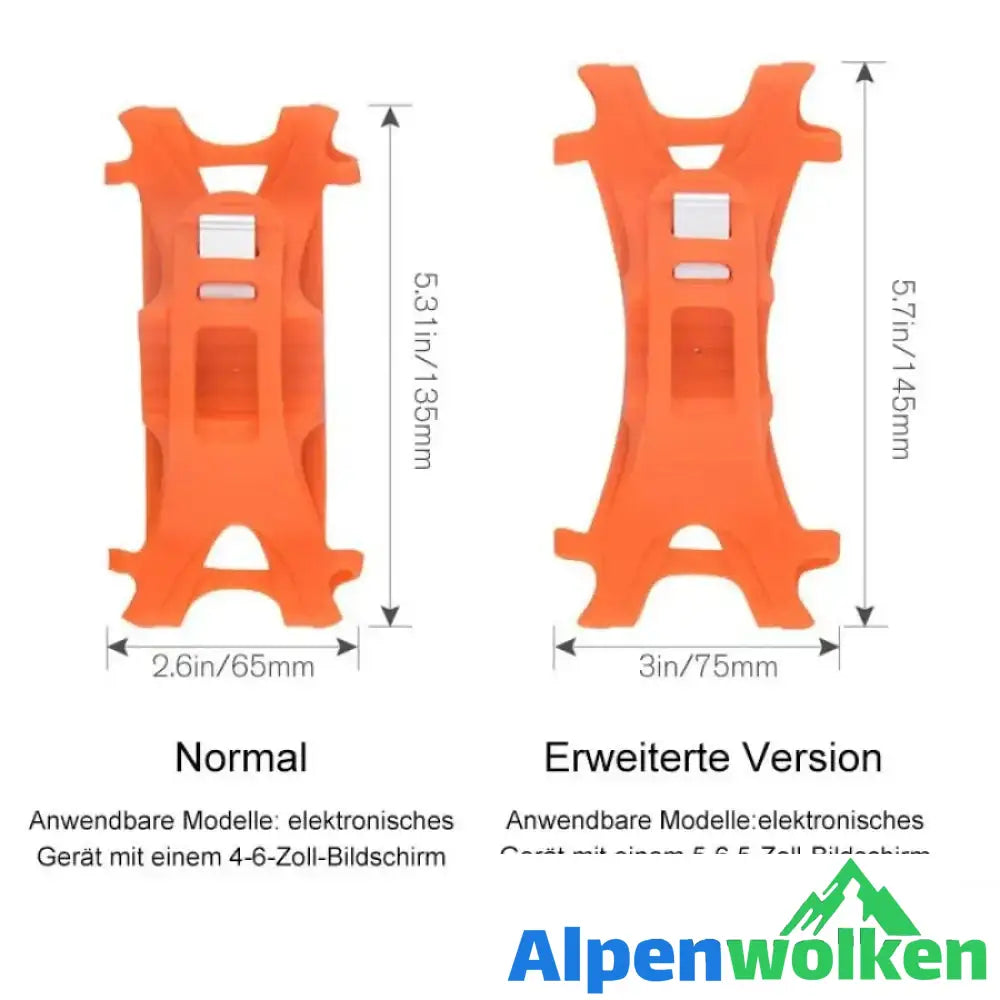 Alpenwolken - Fahrradzubehör Silikon-Handyhalter