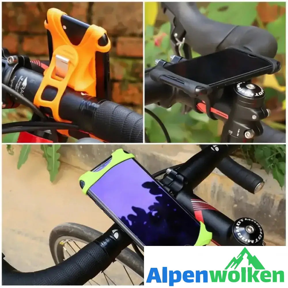 Alpenwolken - Fahrradzubehör Silikon-Handyhalter