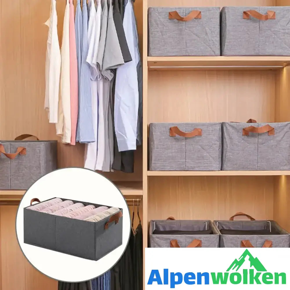 Alpenwolken - Faltbare Aufbewahrungsbox für den Schrank