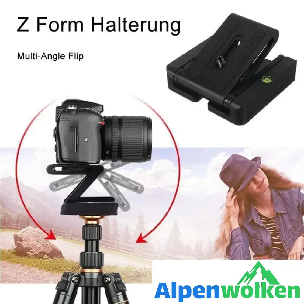 Alpenwolken - Faltbare Fotografie-Halterung in Z-Form