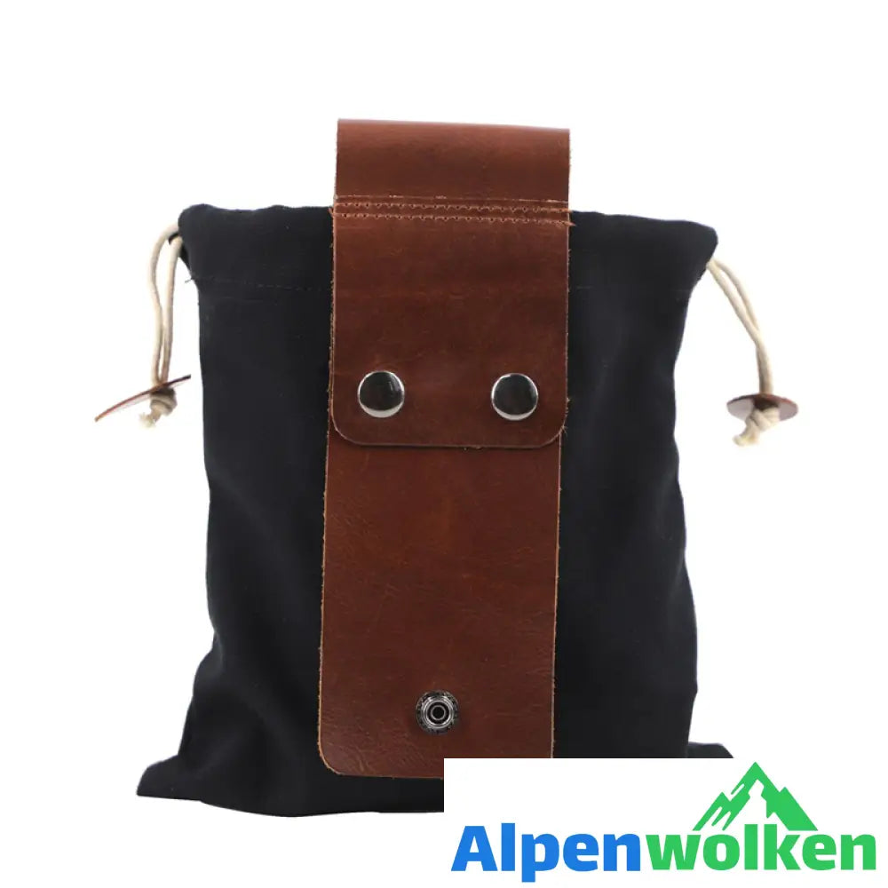 Alpenwolken - Faltbare Gürteltasche aus Canvas