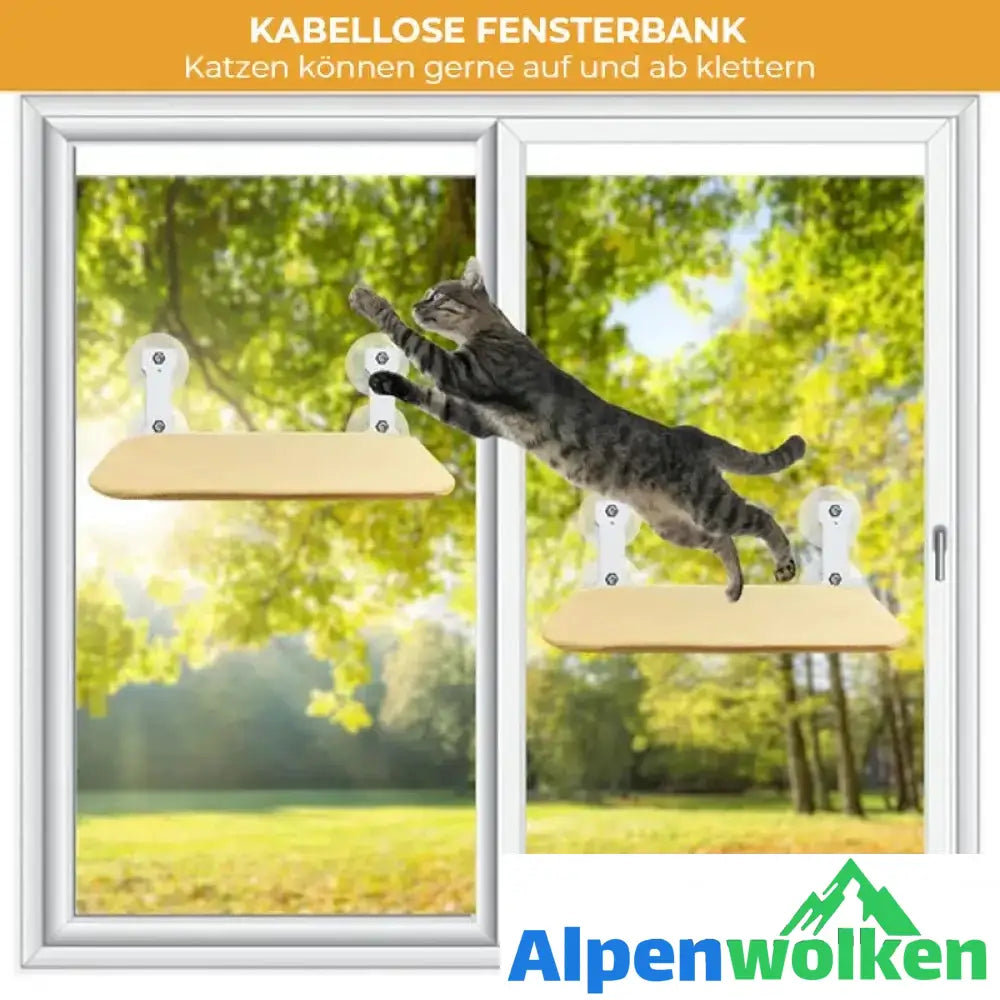 Alpenwolken - Faltbare Katzenhängematte