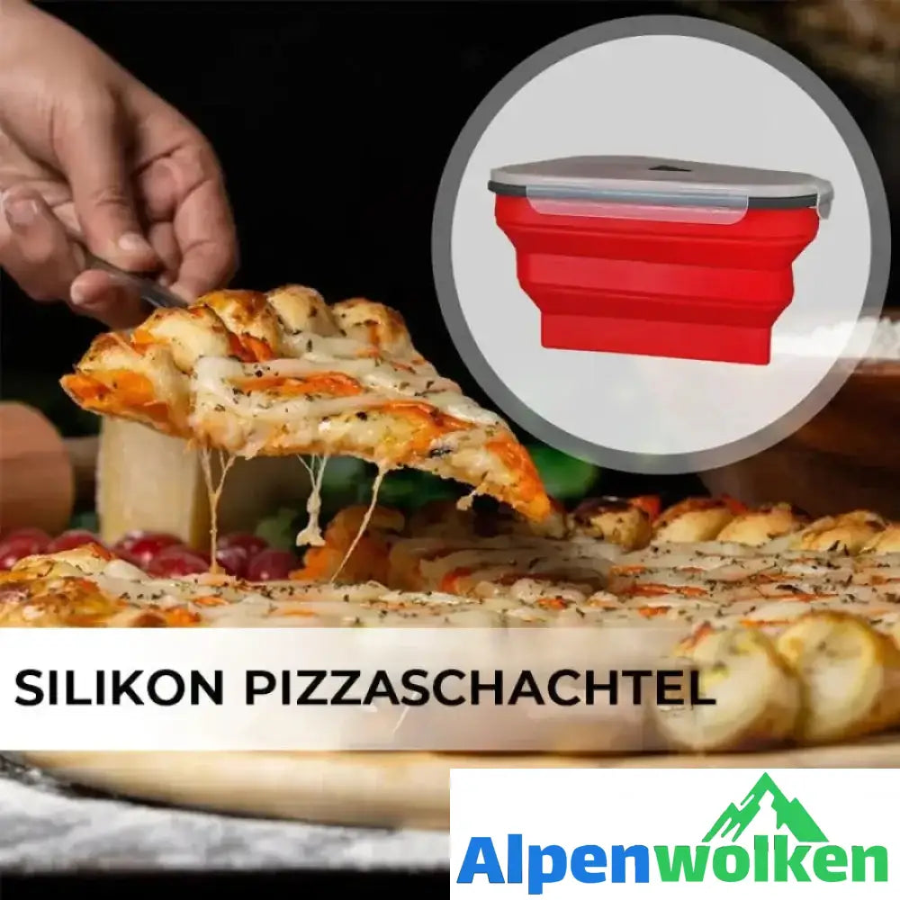 Alpenwolken - Faltbare Pizzaschachtel Aus Silikon