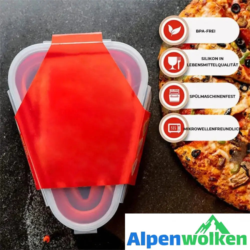 Alpenwolken - Faltbare Pizzaschachtel Aus Silikon