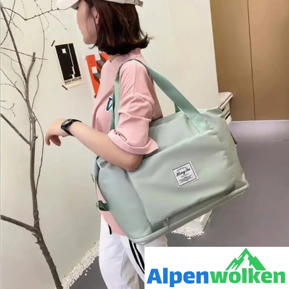 Alpenwolken - Faltbare Reisetasche mit großem Fassungsvermögen