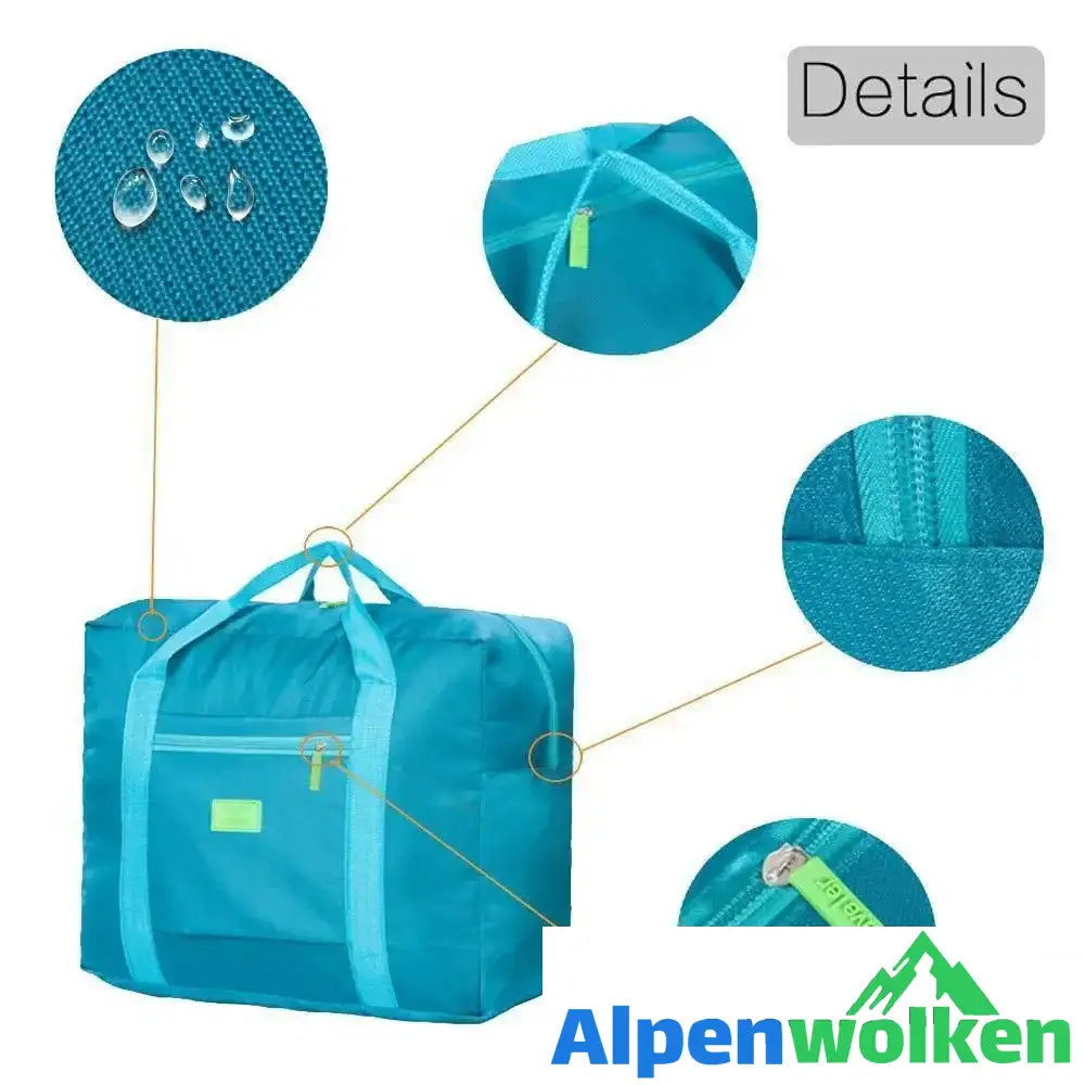 Alpenwolken - Faltbare Reisetasche mit großer Kapazität