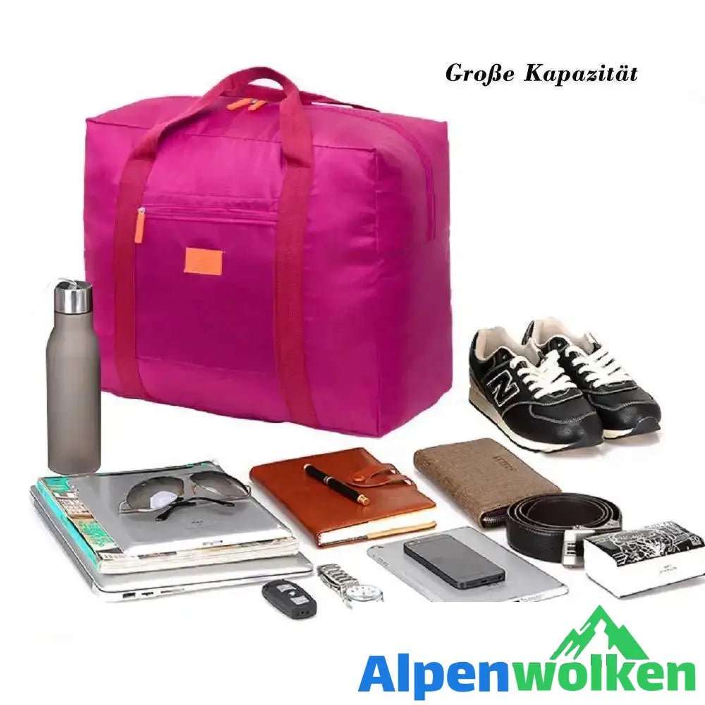 Alpenwolken - Faltbare Reisetasche mit großer Kapazität