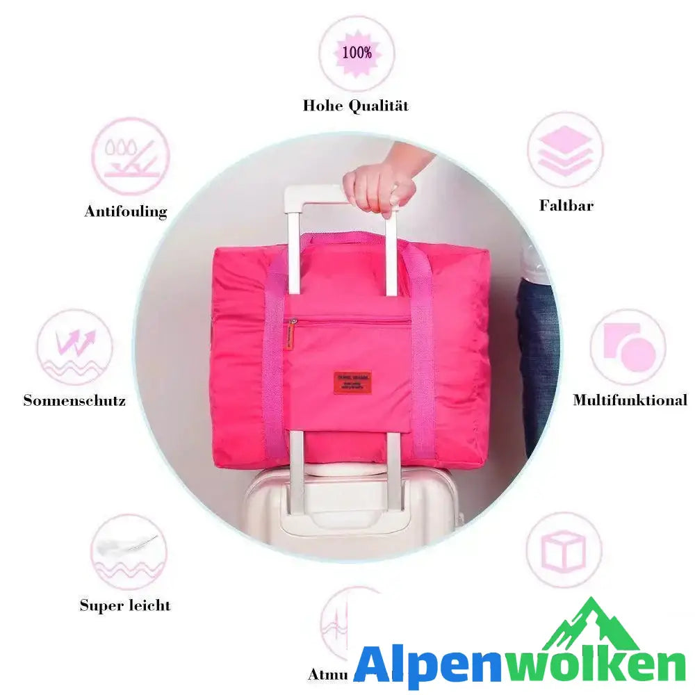 Alpenwolken - Faltbare Reisetasche mit großer Kapazität